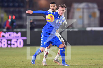 2021-12-22 - Liam Henderson (Empoli) and Junior Messias (Milan) - EMPOLI FC VS AC MILAN - ITALIAN SERIE A - SOCCER