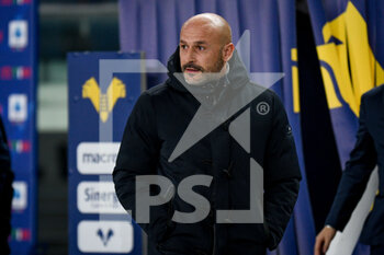 2021-12-22 - Fiorentina's Heas Coach Vincenzo Italiano - HELLAS VERONA FC VS ACF FIORENTINA - ITALIAN SERIE A - SOCCER