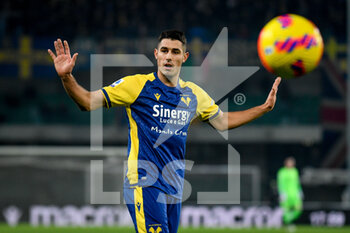 2021-12-22 - Verona's Davide Faraoni happiness - HELLAS VERONA FC VS ACF FIORENTINA - ITALIAN SERIE A - SOCCER
