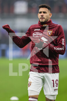 2021-12-22 - Antonio Sanabria of Torino FC looks on during the Serie A 2021/22 football match between FC Internazionale and Torino FC at Giuseppe Meazza Stadium, Milan, Italy on December 22, 2021 - INTER - FC INTERNAZIONALE VS TORINO FC - ITALIAN SERIE A - SOCCER