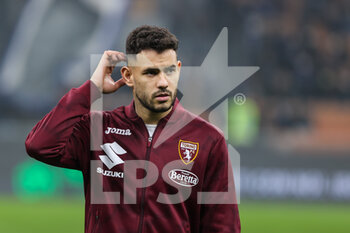 2021-12-22 - Antonio Sanabria of Torino FC during the Serie A 2021/22 football match between FC Internazionale and Torino FC at Giuseppe Meazza Stadium, Milan, Italy on December 22, 2021 - INTER - FC INTERNAZIONALE VS TORINO FC - ITALIAN SERIE A - SOCCER