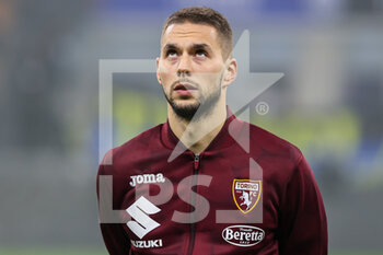 2021-12-22 - Marko Pjaca of Torino FC during the Serie A 2021/22 football match between FC Internazionale and Torino FC at Giuseppe Meazza Stadium, Milan, Italy on December 22, 2021 - INTER - FC INTERNAZIONALE VS TORINO FC - ITALIAN SERIE A - SOCCER