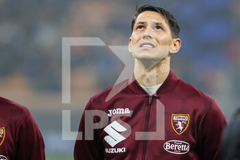 2021-12-22 - Sasa Lukic of Torino FC during the Serie A 2021/22 football match between FC Internazionale and Torino FC at Giuseppe Meazza Stadium, Milan, Italy on December 22, 2021 - INTER - FC INTERNAZIONALE VS TORINO FC - ITALIAN SERIE A - SOCCER