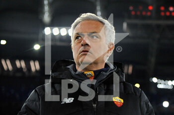 2021-12-22 - Jose’ Mourinho coach (AS Roma)  during the  Italian Football Championship League A 2021/2022 match between AS Roma vs UC Sampdoria at the Olimpic Stadium in Rome  on 22 December 2021. - AS ROMA VS UC SAMPDORIA - ITALIAN SERIE A - SOCCER
