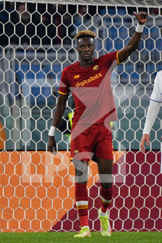 2021-12-22 - Tammy Abraham (AS Roma) during the  Italian Football Championship League A 2021/2022 match between AS Roma vs UC Sampdoria at the Olimpic Stadium in Rome  on 22 December 2021. - AS ROMA VS UC SAMPDORIA - ITALIAN SERIE A - SOCCER