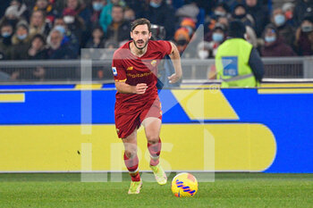 2021-12-22 - Matias Vina (AS Roma) during the Italian Football Championship League A 2021/2022 match between AS Roma vs UC Sampdoria at the Olimpic Stadium in Rome  on 22 December 2021. - AS ROMA VS UC SAMPDORIA - ITALIAN SERIE A - SOCCER