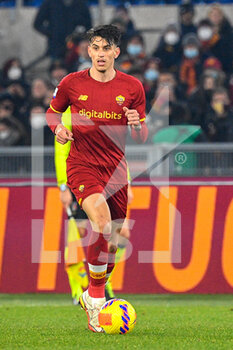 2021-12-22 - Roger Ibanez (AS Roma) during the  Italian Football Championship League A 2021/2022 match between AS Roma vs UC Sampdoria at the Olimpic Stadium in Rome  on 22 December 2021. - AS ROMA VS UC SAMPDORIA - ITALIAN SERIE A - SOCCER