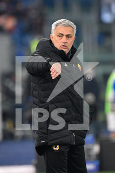 2021-12-22 - Jose’ Mourinho coach (AS Roma) during the Italian Football Championship League A 2021/2022 match between AS Roma vs UC Sampdoria at the Olimpic Stadium in Rome  on 22 December 2021. - AS ROMA VS UC SAMPDORIA - ITALIAN SERIE A - SOCCER