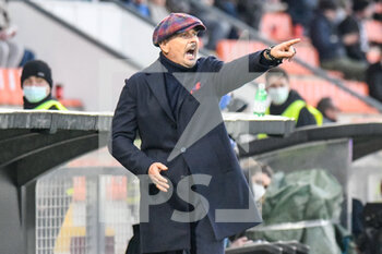 2021-11-28 - head coach Sinisa Minajlovic (Bologna) - SPEZIA CALCIO VS BOLOGNA FC - ITALIAN SERIE A - SOCCER