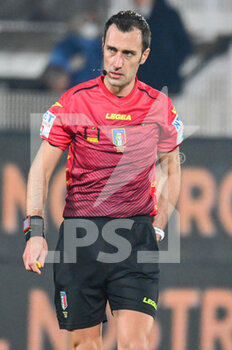 2021-12-19 - Referee Mr. Lorenzo Maggioni from Lecco - SPEZIA CALCIO VS EMPOLI FC - ITALIAN SERIE A - SOCCER