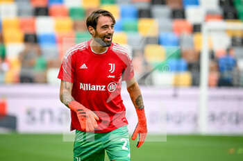 2021-08-22 - Carlo Pinsoglio (Juventus) portrait during warm up - UDINESE CALCIO VS JUVENTUS FC - ITALIAN SERIE A - SOCCER