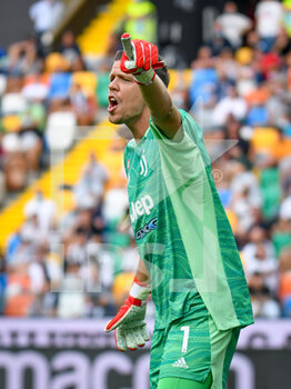 2021-08-22 - Wojciech Szczesny (Juventus) portrait gestures - UDINESE CALCIO VS JUVENTUS FC - ITALIAN SERIE A - SOCCER