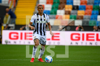 2021-08-22 - Rodrigo Nascimento Becao (Udinese) portrait in action - UDINESE CALCIO VS JUVENTUS FC - ITALIAN SERIE A - SOCCER