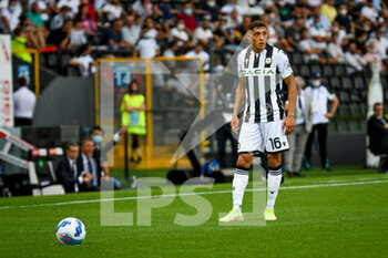 2021-08-22 - Nahuel Molina (Udinese) portrait in action - UDINESE CALCIO VS JUVENTUS FC - ITALIAN SERIE A - SOCCER