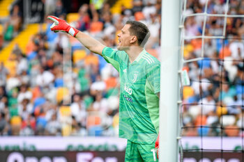 2021-08-22 - Wojciech Szczesny (Juventus) gestures portrait - UDINESE CALCIO VS JUVENTUS FC - ITALIAN SERIE A - SOCCER
