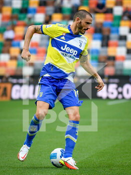 2021-08-22 - Leonardo Bonucci (Juventus) portrait in action - UDINESE CALCIO VS JUVENTUS FC - ITALIAN SERIE A - SOCCER