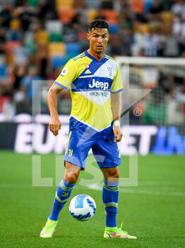 2021-08-22 - Cristiano Ronaldo (Juventus) portrait in action - UDINESE CALCIO VS JUVENTUS FC - ITALIAN SERIE A - SOCCER