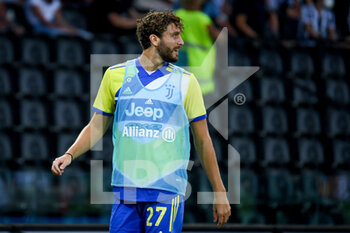 2021-08-22 - Manuel Locatelli (Juventus) portrait during warm up - UDINESE CALCIO VS JUVENTUS FC - ITALIAN SERIE A - SOCCER
