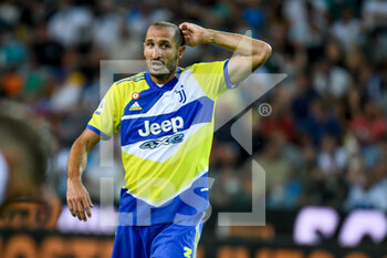 2021-08-22 - Giorgio Chiellini (Juventus) portrait gestures - UDINESE CALCIO VS JUVENTUS FC - ITALIAN SERIE A - SOCCER