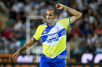 2021-08-22 - Giorgio Chiellini (Juventus) portrait - UDINESE CALCIO VS JUVENTUS FC - ITALIAN SERIE A - SOCCER