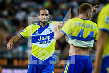 2021-08-22 - Giorgio Chiellini (Juventus) portrait - UDINESE CALCIO VS JUVENTUS FC - ITALIAN SERIE A - SOCCER