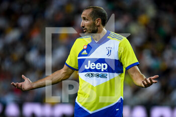 2021-08-22 - Disappointment of Giorgio Chiellini (Juventus) - UDINESE CALCIO VS JUVENTUS FC - ITALIAN SERIE A - SOCCER