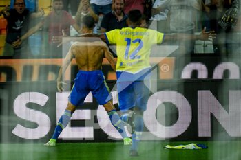 2021-08-22 - Cristiano Ronaldo (Juventus) celebrates after scoring a goal - UDINESE CALCIO VS JUVENTUS FC - ITALIAN SERIE A - SOCCER
