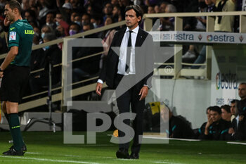 2021-09-21 - Inzaghi Simone coach Inter - ACF FIORENTINA VS INTER - FC INTERNAZIONALE - ITALIAN SERIE A - SOCCER