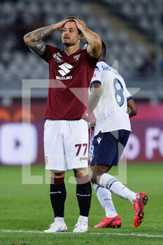 2021-09-23 - Karol Linetty (Torino FC) reacts after missing a goal opportunity - TORINO FC VS SS LAZIO - ITALIAN SERIE A - SOCCER