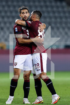 2021-09-23 - Torino FC players greet their supporters after the match - TORINO FC VS SS LAZIO - ITALIAN SERIE A - SOCCER