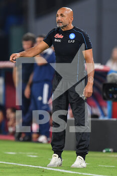 2021-09-26 - Napoli's head coach Luciano Spalletti  - SSC NAPOLI VS CAGLIARI CALCIO - ITALIAN SERIE A - SOCCER