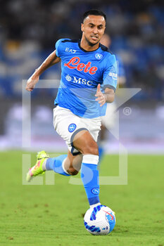 2021-09-26 - Napoli's forward Adam Ounas  - SSC NAPOLI VS CAGLIARI CALCIO - ITALIAN SERIE A - SOCCER