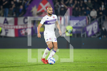2021-10-18 - Fiorentina's Sofyan Amrabat portrait in action - VENEZIA FC VS ACF FIORENTINA - ITALIAN SERIE A - SOCCER