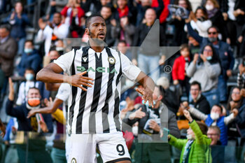 2021-10-17 - Happiness of Norberto Bercique Gomes Betuncal (Udinese) - UDINESE CALCIO VS BOLOGNA FC - ITALIAN SERIE A - SOCCER