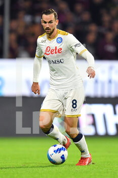 2021-10-31 - Napoli's midfielder Fabian Ruiz in action  - US SALERNITANA VS SSC NAPOLI - ITALIAN SERIE A - SOCCER