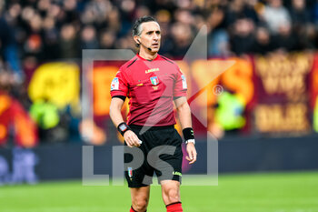 2021-11-07 - The Referee of the match Gianluca Aureliano - VENEZIA FC VS AS ROMA - ITALIAN SERIE A - SOCCER