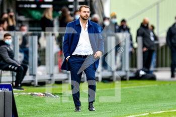 2021-11-07 - Venezia’s Head Coach Paolo Zanetti - VENEZIA FC VS AS ROMA - ITALIAN SERIE A - SOCCER