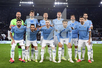 2021-11-20 - Players of Lazio line up prior to the Italian championship Serie A football match between SS Lazio and Juventus FC on November 20, 2021 at Stadio Olimpico in Rome, Italy - SS LAZIO VS JUVENTUS FC - ITALIAN SERIE A - SOCCER