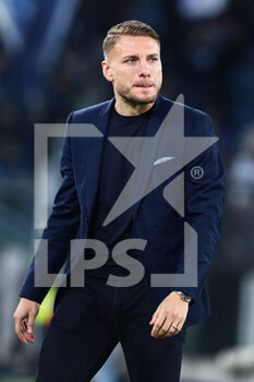 2021-11-20 - Ciro Immobile of Lazio during the Italian championship Serie A football match between SS Lazio and Juventus FC on November 20, 2021 at Stadio Olimpico in Rome, Italy - SS LAZIO VS JUVENTUS FC - ITALIAN SERIE A - SOCCER