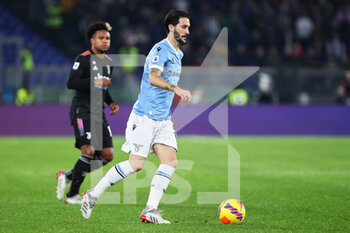 2021-11-20 - Luis Alberto of Lazio in action during the Italian championship Serie A football match between SS Lazio and Juventus FC on November 20, 2021 at Stadio Olimpico in Rome, Italy - SS LAZIO VS JUVENTUS FC - ITALIAN SERIE A - SOCCER