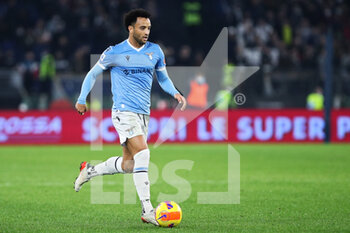 2021-11-20 - Felipe Anderson of Lazio in action during the Italian championship Serie A football match between SS Lazio and Juventus FC on November 20, 2021 at Stadio Olimpico in Rome, Italy - SS LAZIO VS JUVENTUS FC - ITALIAN SERIE A - SOCCER