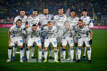 2021-11-27 - FC Inter team line-up - VENEZIA FC VS INTER FC - ITALIAN SERIE A - SOCCER