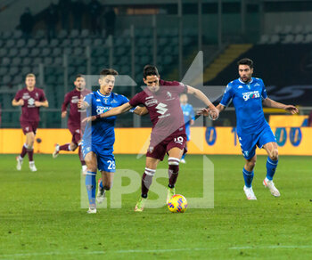 2021-12-02 - Sasa Lukic (Torino Fc) during the Italian championship Serie A football match between Torino FC and Empoli FC on December 2, 2021 at Stadio Olimpico Grande Torino in Turin, Italy - TORINO FC VS EMPOLI FC - ITALIAN SERIE A - SOCCER