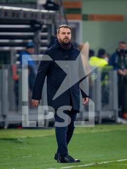 2021-12-05 - Venezia's head coach Paolo Zanetti - VENEZIA FC VS HELLAS VERONA FC - ITALIAN SERIE A - SOCCER