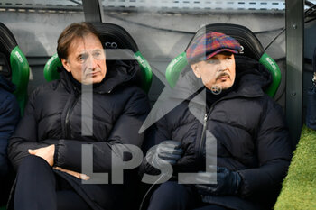 2021-12-22 - Sinisa Mihajlovic (Bologna FC trainer) and his collaborator Miroslav TANJGA - US SASSUOLO VS BOLOGNA FC - ITALIAN SERIE A - SOCCER