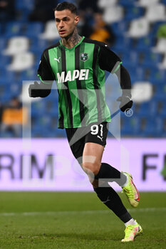 2021-12-22 - Gianluca Scamacca (sassuolo) - US SASSUOLO VS BOLOGNA FC - ITALIAN SERIE A - SOCCER