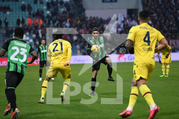 2021-12-22 - Domenico Berardi (Sassuolo) in action - US SASSUOLO VS BOLOGNA FC - ITALIAN SERIE A - SOCCER