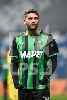 2021-12-22 - Domenico Berardi (Sassuolo) disappointed after a good chance - US SASSUOLO VS BOLOGNA FC - ITALIAN SERIE A - SOCCER
