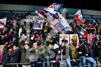 2021-12-22 - Bologna supporters celebrating the victory - US SASSUOLO VS BOLOGNA FC - ITALIAN SERIE A - SOCCER
