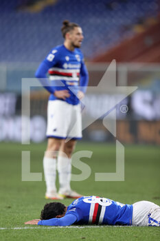2021-12-19 - Antonio Candreva (UC Sampdoria) si dispera dopo un’occasione da gol fallita - UC SAMPDORIA VS VENEZIA FC - ITALIAN SERIE A - SOCCER